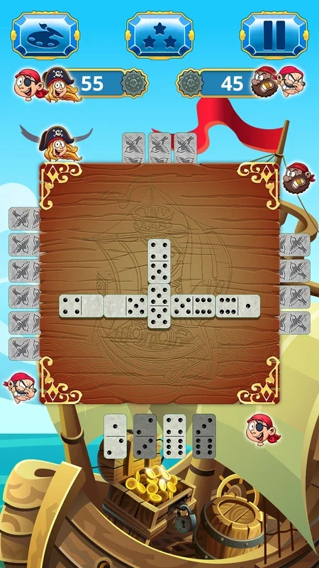 Dominos Pirates for Android: Fun in the Caribbean