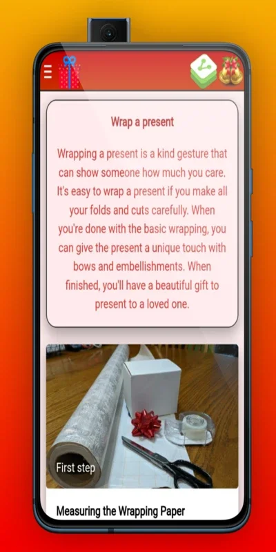 Wrap a present for Android: Master the Art of Gift Wrapping