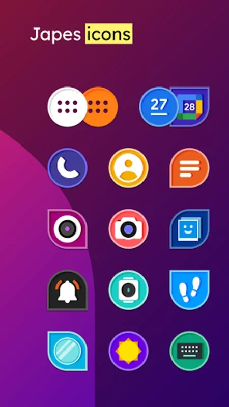 Japes - Icon Pack for Android: Transform Your Device