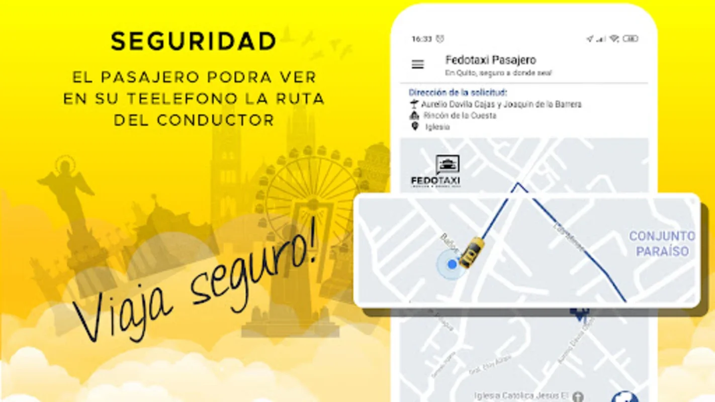 FEDOTAXI PASAJERO for Android - Reliable Taxi Service at Your Fingertips