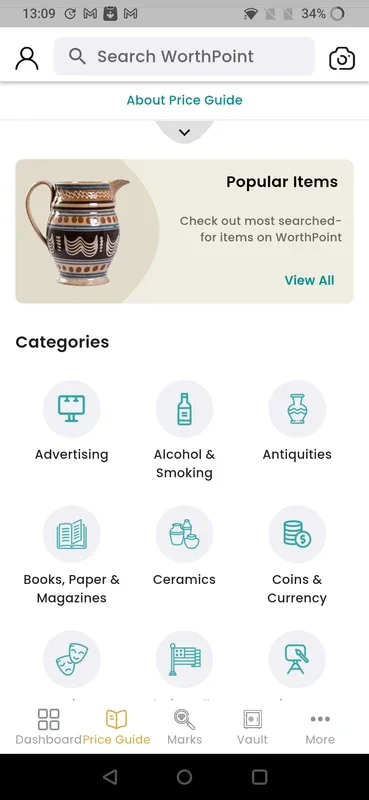 WorthPoint for Android - Analyze Antiques & Trade