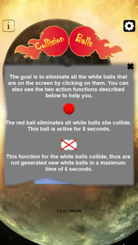 Collision Balls for Android - Eliminate White Spheres with Power-Ups