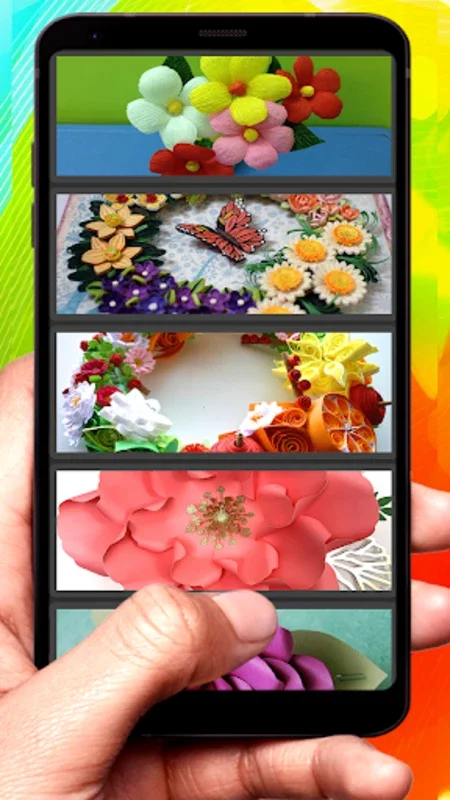 DIY Paper Flowers Idea for Android: Unleash Creativity Offline