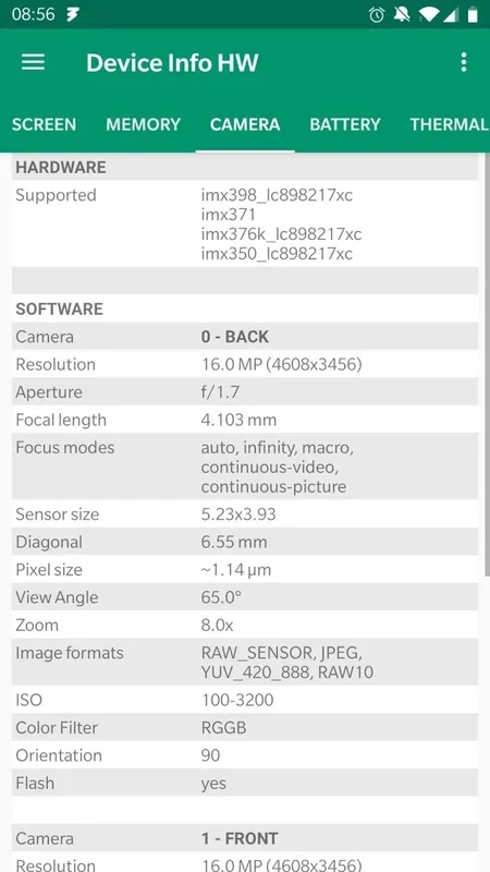 Device Info HW for Android - Monitor Your Smartphone