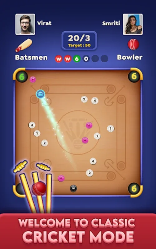 Carrom Cricket: Premier League for Android - Download the APK from AppHuts