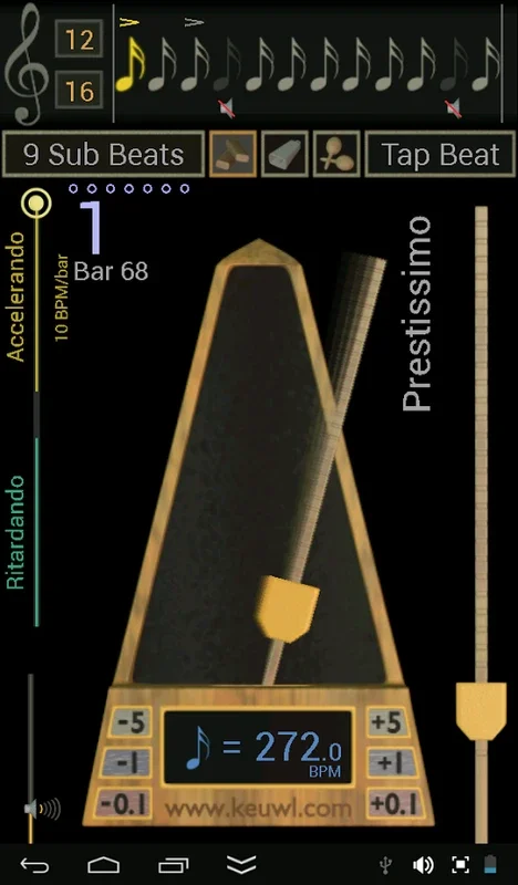 Metronome for Android - Precise Tempo Control