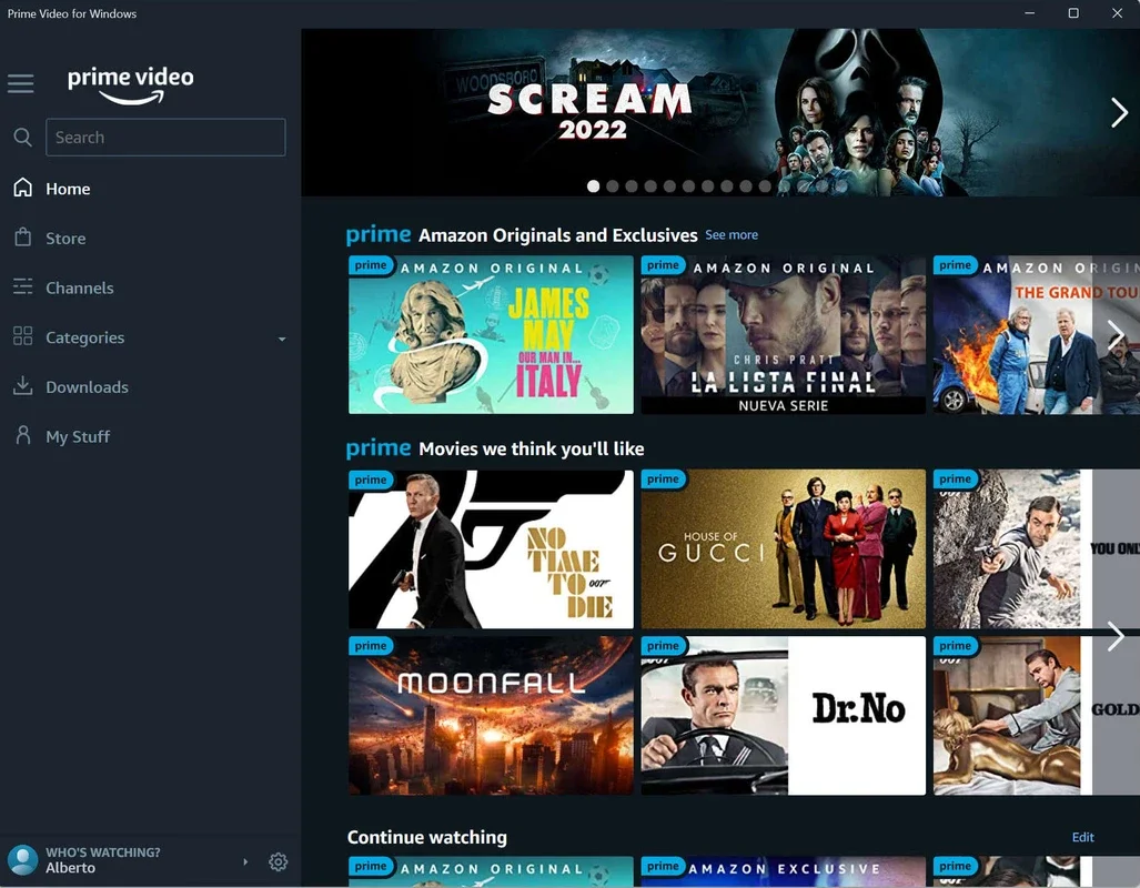 Amazon Prime Video for Windows - Enjoy Diverse Content