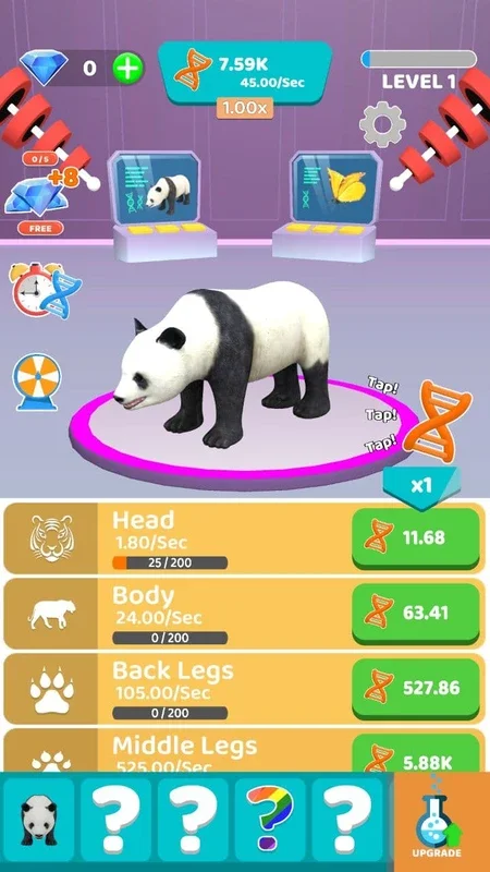 Idle Animal Evolution for Android: Create New Animal Species