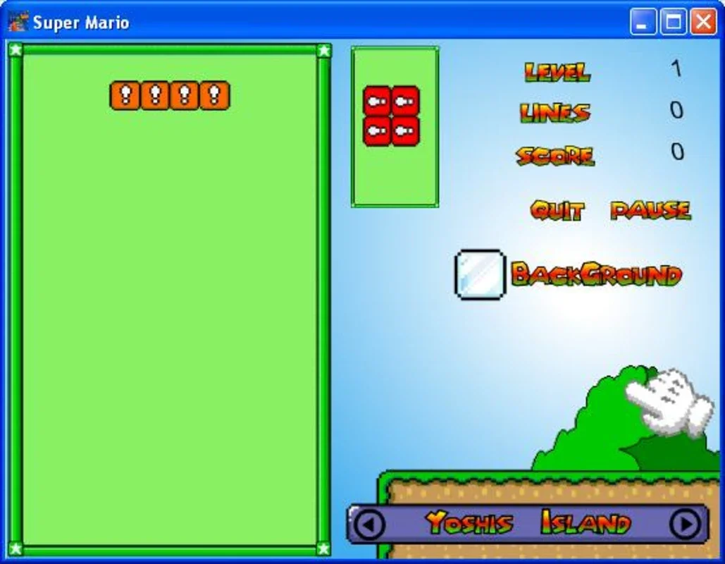 Super Mario Tetris for Windows - Fun Mario-Themed Tetris