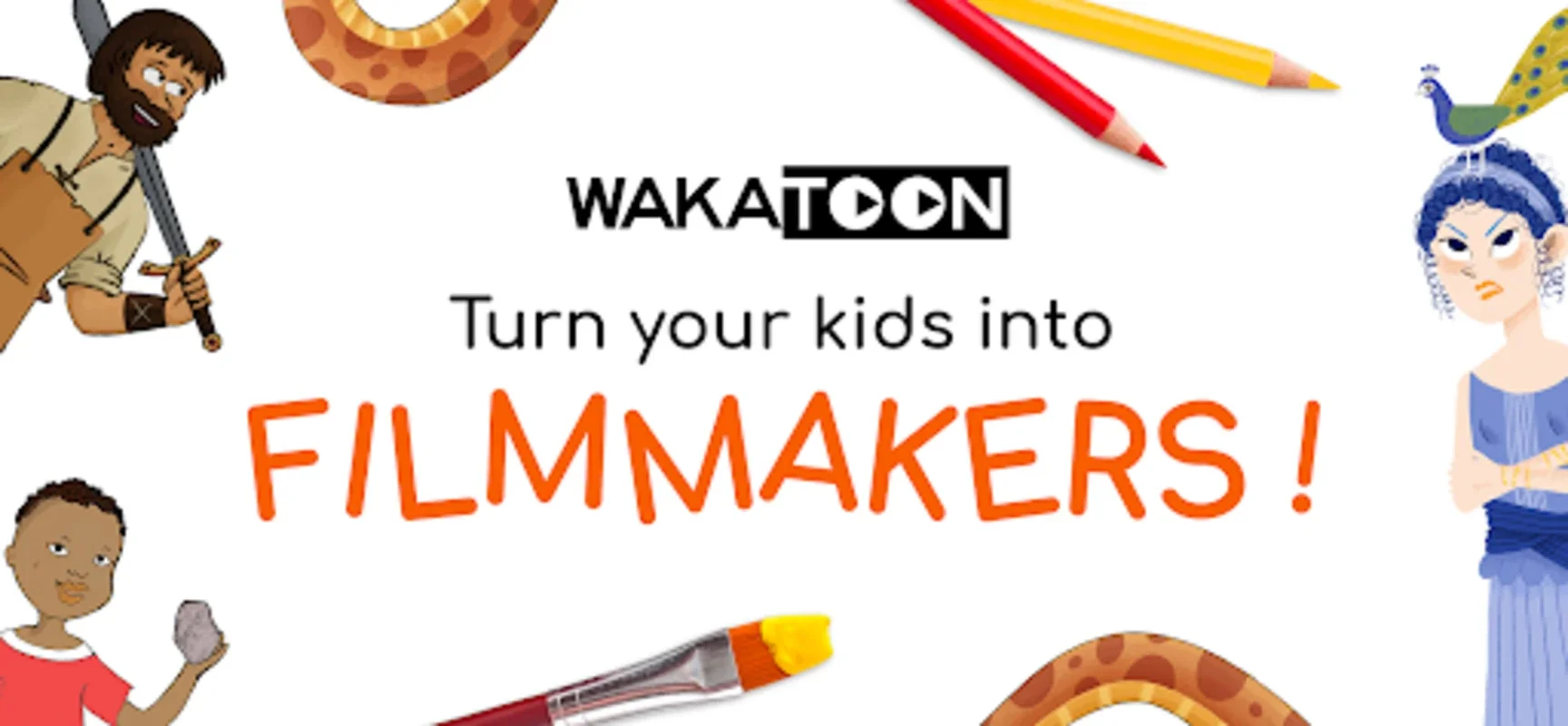 Wakatoon - Make your Cartoons for Android: A Creative Platform for Kids