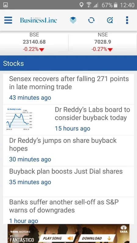 Business Line for Android - Stay Updated with Real-time News