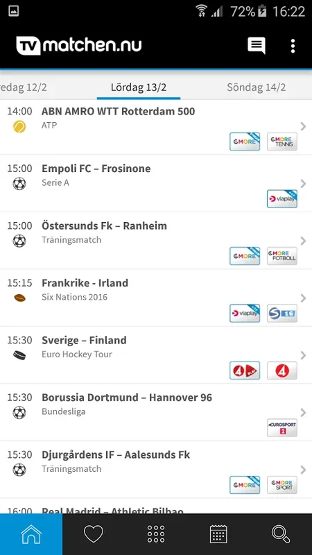 TVmatchen for Android - Stay Updated with Live Sports