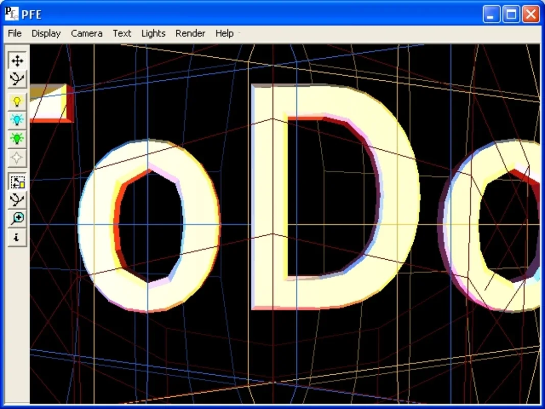 PFE for Windows - Transform Plain Text to 3D Images