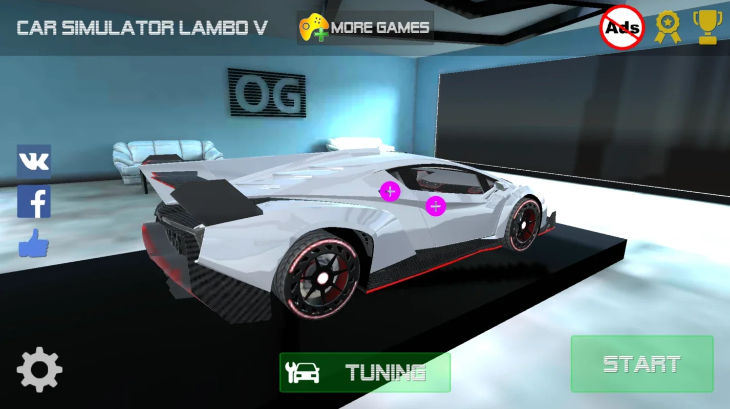 Car Simulator Veneno for Android - Thrilling Driving Experience