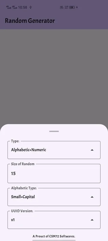 Random Generator for Android - Generate Various Random Elements