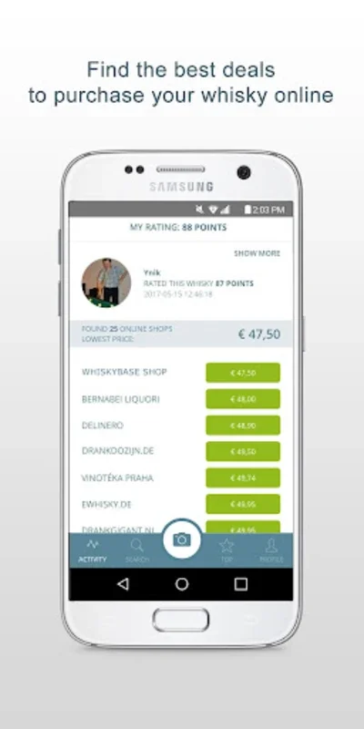 Whiskybase for Android - Discover and Rate Whiskies