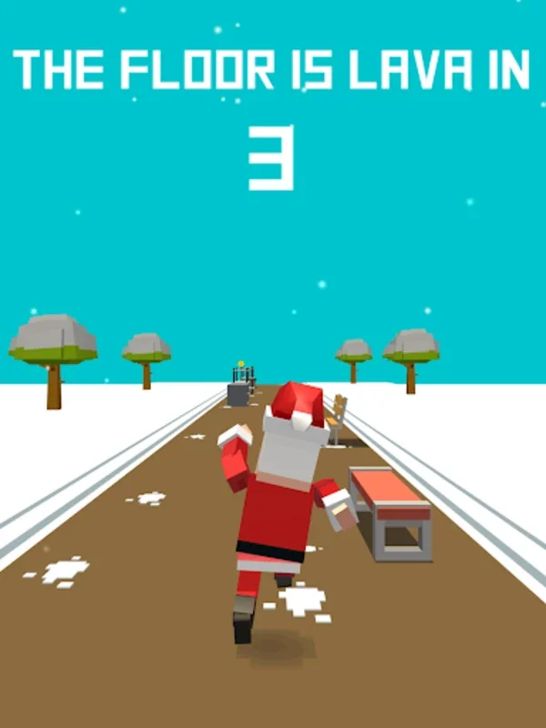 Xmas Floor is Lava!!! Christm for Android - Thrilling Festive Game