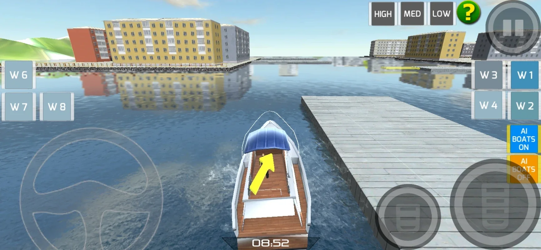 Jet Boat Sim Cruise Ship Drive for Android - Thrilling Sailing Experience