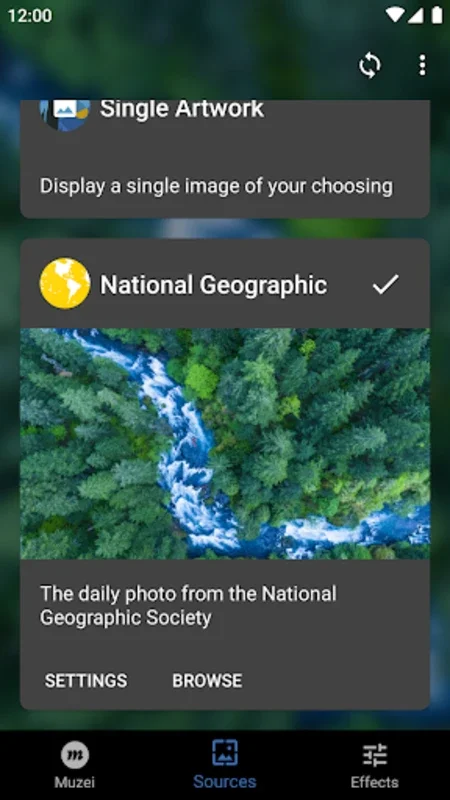 National Geographic for Muzei for Android - Stunning Daily Wallpapers