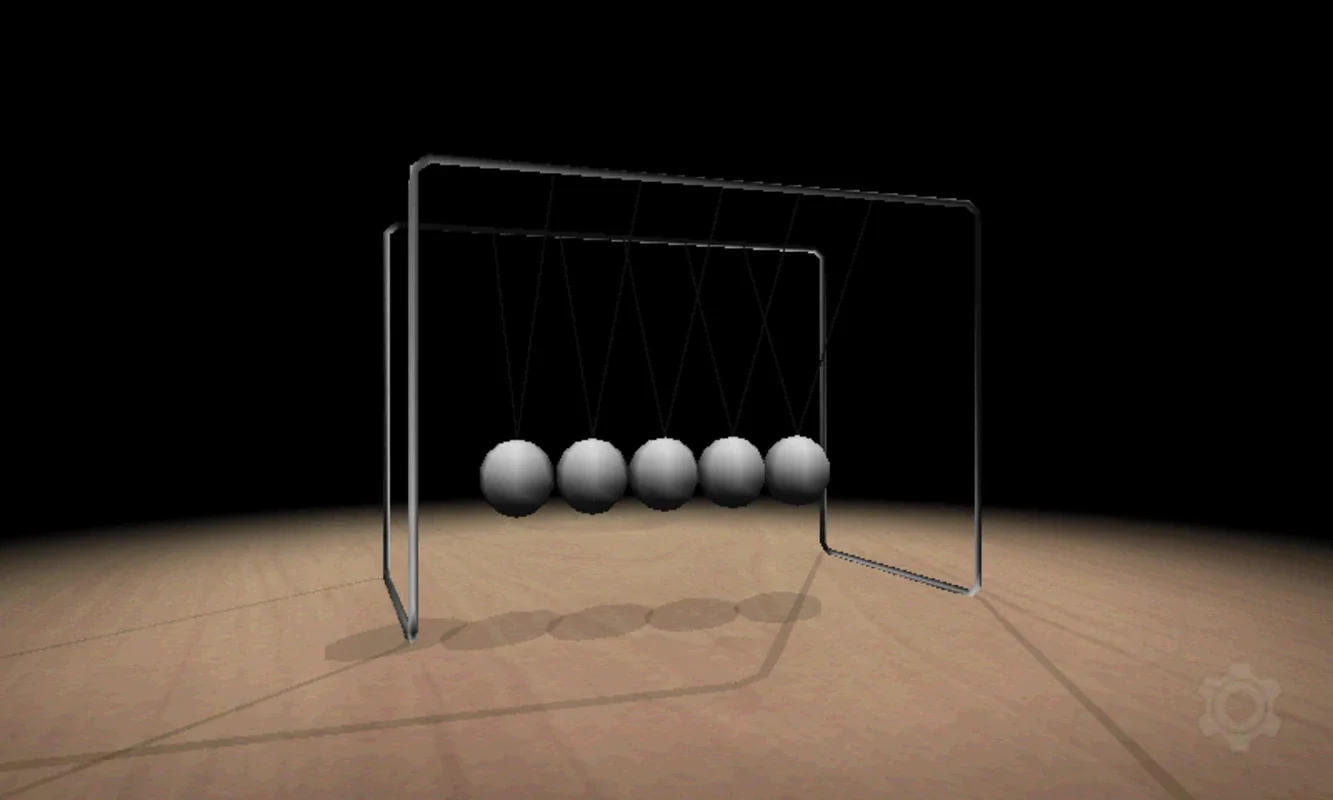 3D Newtons Cradle for Android - Engaging Physics App