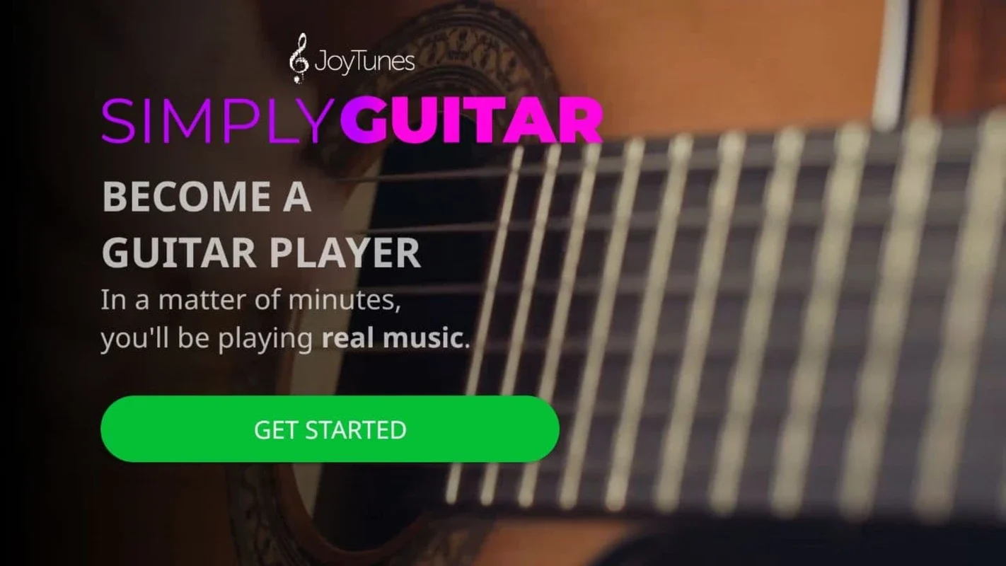 Simply Guitar by JoyTunes for Android - Ideal for Guitar Learning