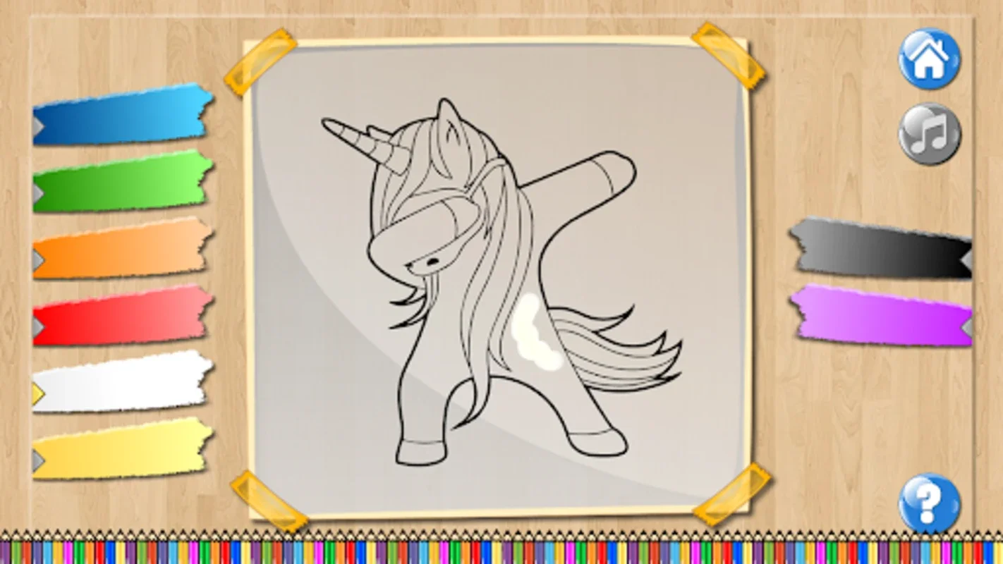 Pony Coloring Book for Android - Immersive Coloring Experience