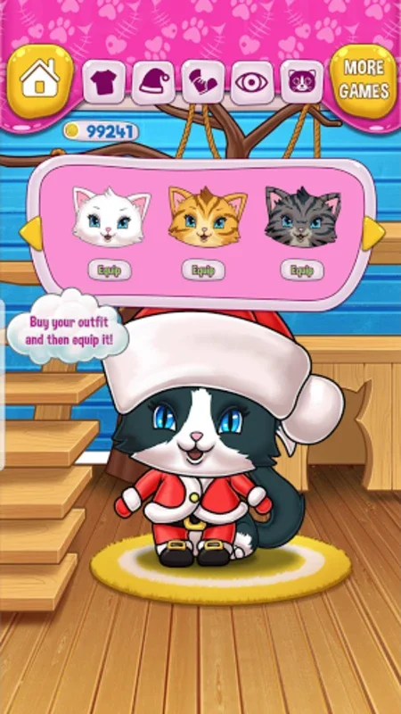 Kitty Kate for Android - Enjoy Virtual Pet Care