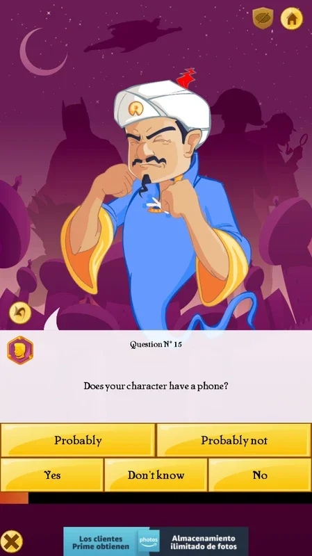 Akinator for Android - Guess Characters with the Genie