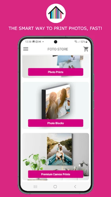 Foto Store for Android - Print Your Photos Easily