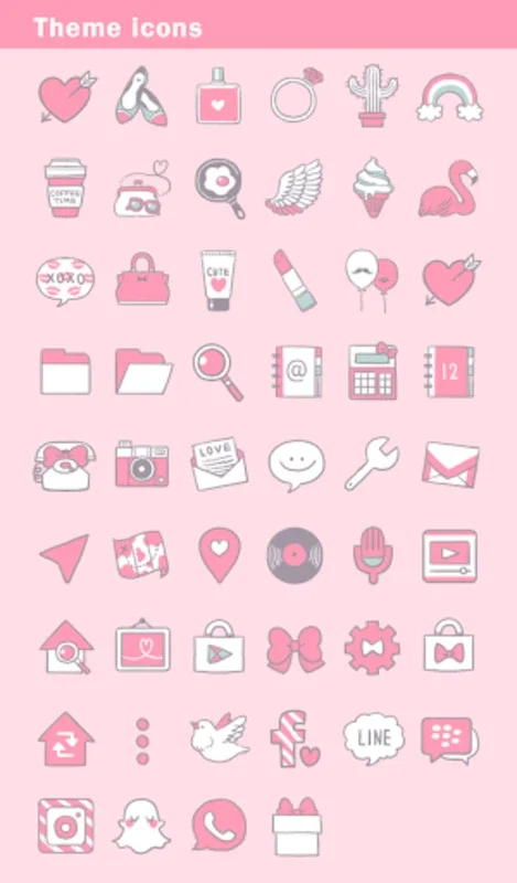 Cute Wallpaper Hearty Milk Theme for Android - Customize Your Phone