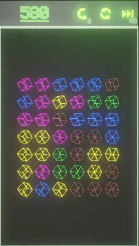 Neon Puzzles for Android: Engaging Cube Connecting