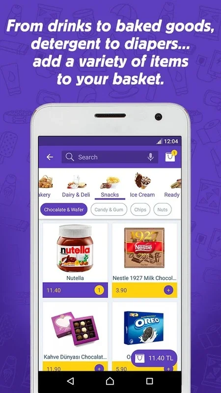 getir for Android: Quick Home Shopping