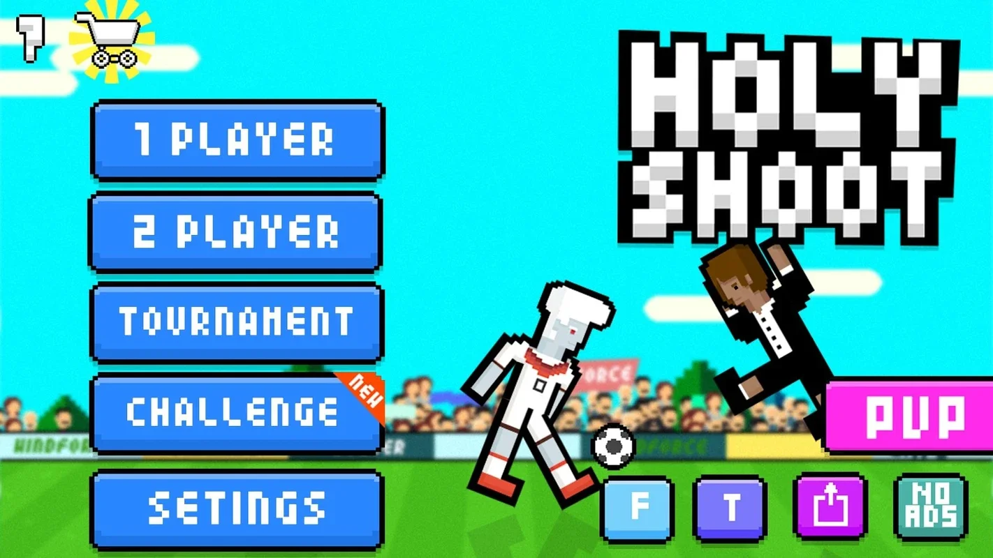 Holy Shoot for Android - Enjoy One-Tap Soccer Fun