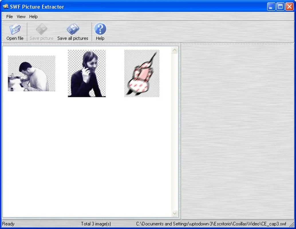 SWF Picture Extractor for Windows - Extract Images Easily