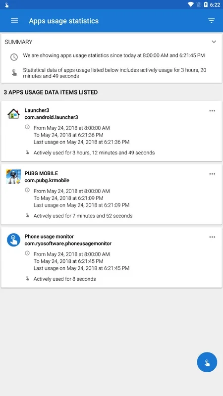 Phone usage monitor for Android - Track and Control Device Usage