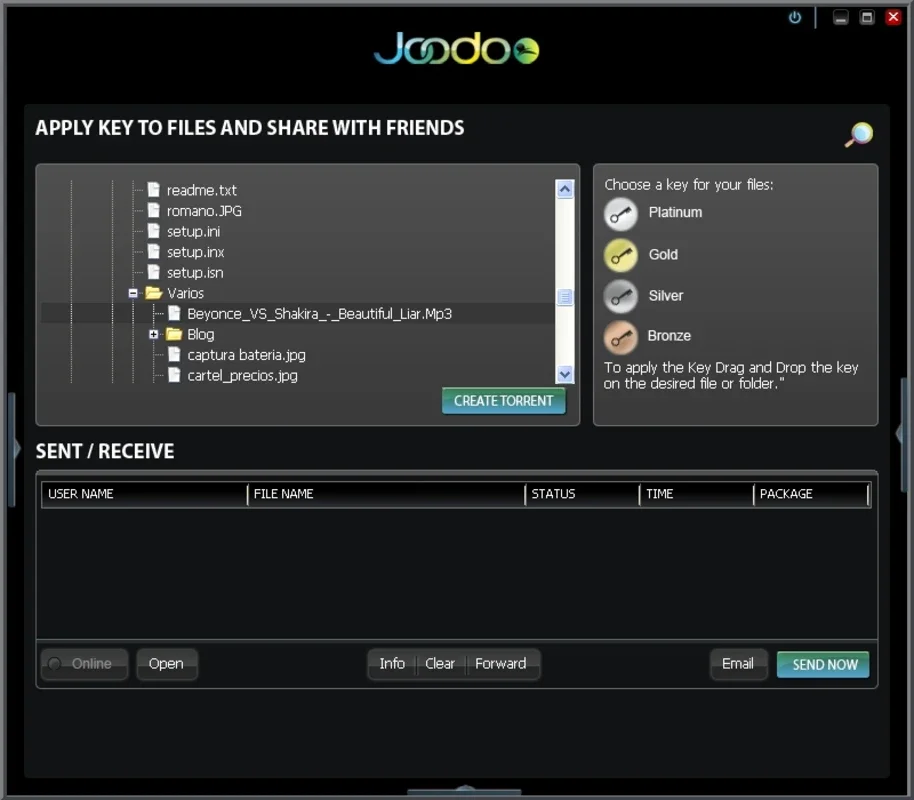 Joodo for Windows: Share Files with Friends and Relatives