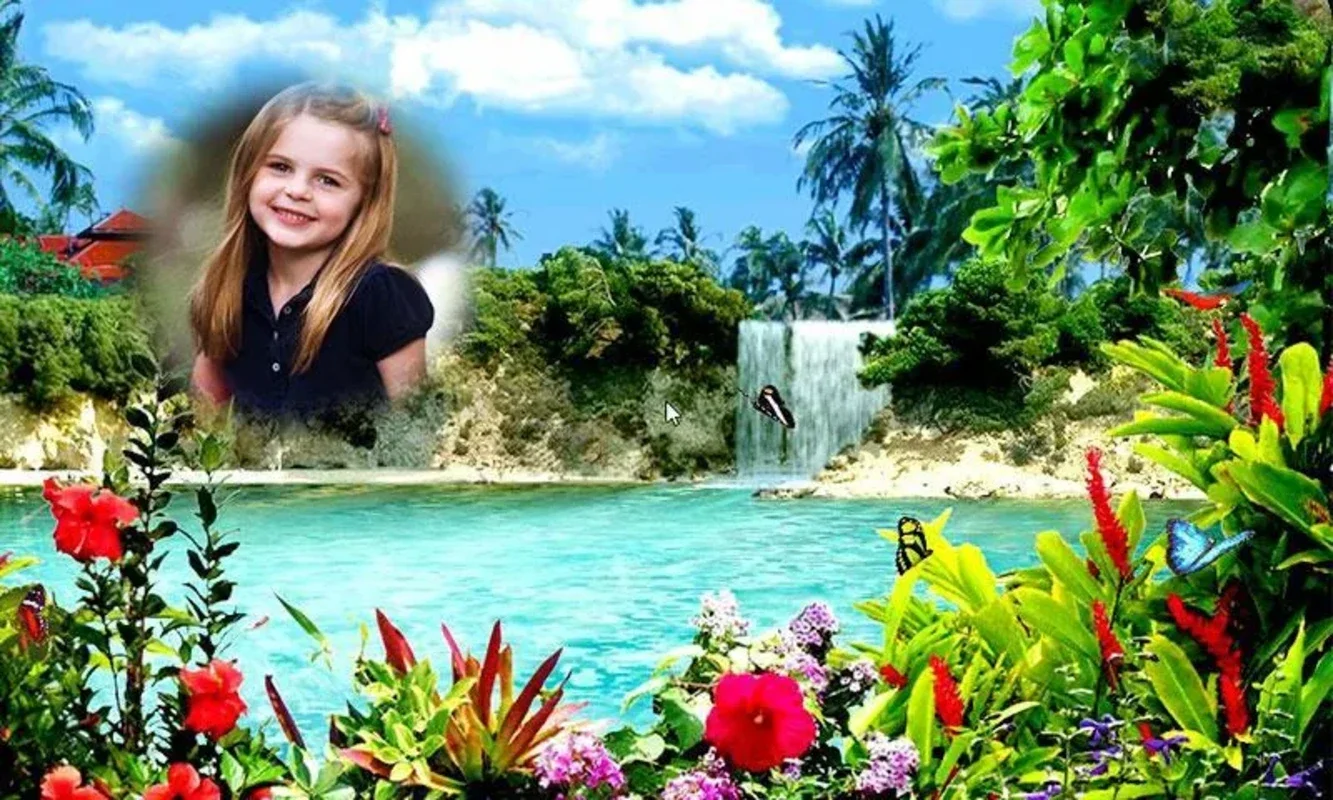 Water Fall Frame (Photo) for Android - Enhance Photos