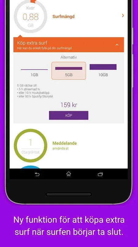 Mitt Telia for Android: Simplify Telia Services