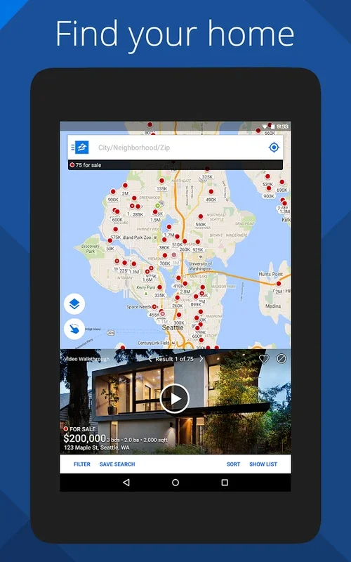 Zillow: Your Guide to US Real Estate for Android