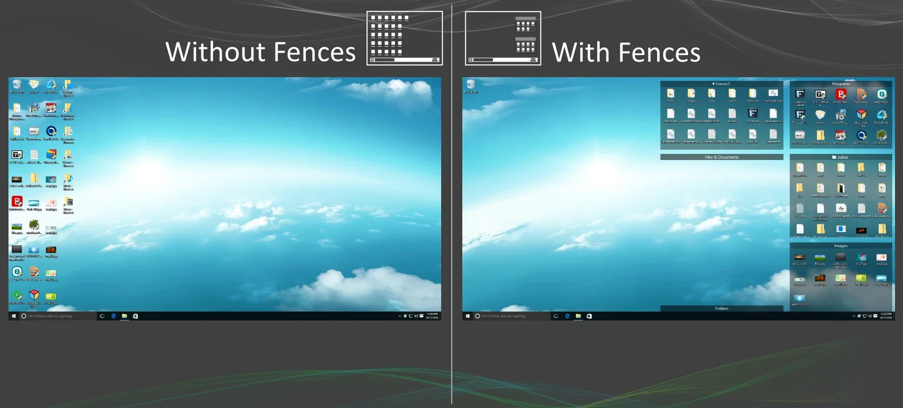 Fences for Windows - Organize Your Desktop Efficiently