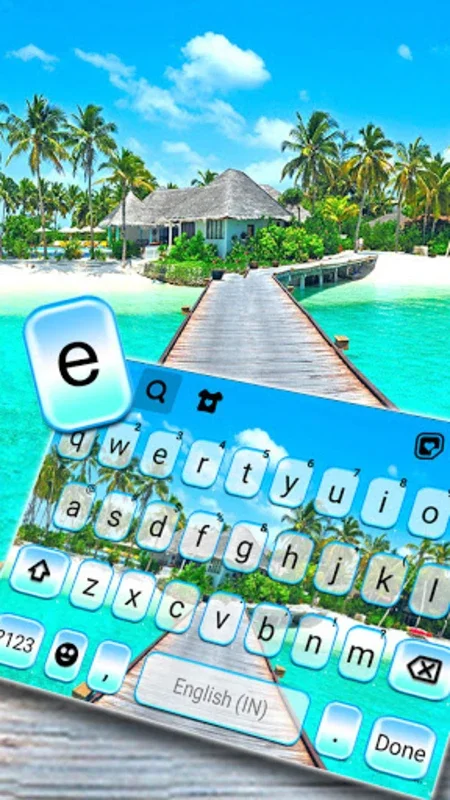 Beach Vacation Keyboard Backgr for Android - Enhance Typing