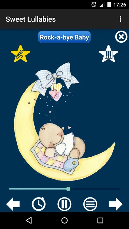 Sweet Lullabies for Android: Soothing Bedtime Aid