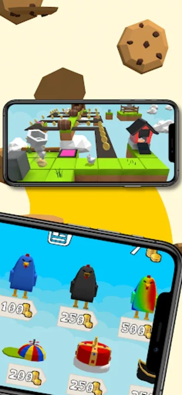 Chicken Family for Android - Engaging 3D Puzzle Game