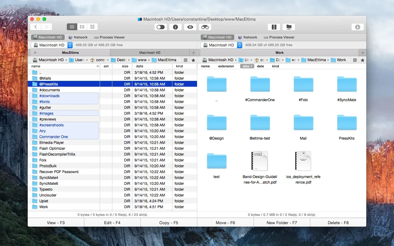 Commander One for Mac - Manage Files with Ease