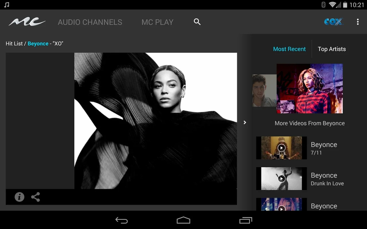 Music Choice for Android: Uninterrupted Music Experience