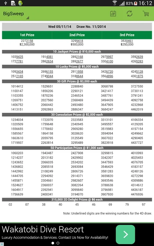 SGPools for Android - Track Singapore Lottery Results Easily