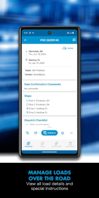 Carrier Dashboard for Android - Streamline Trucking Operations