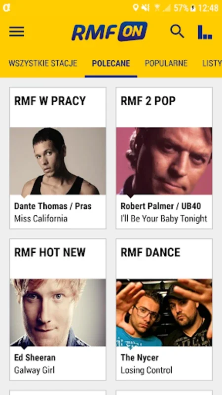 RMFon.pl for Android - Stream 80+ Radio Genres