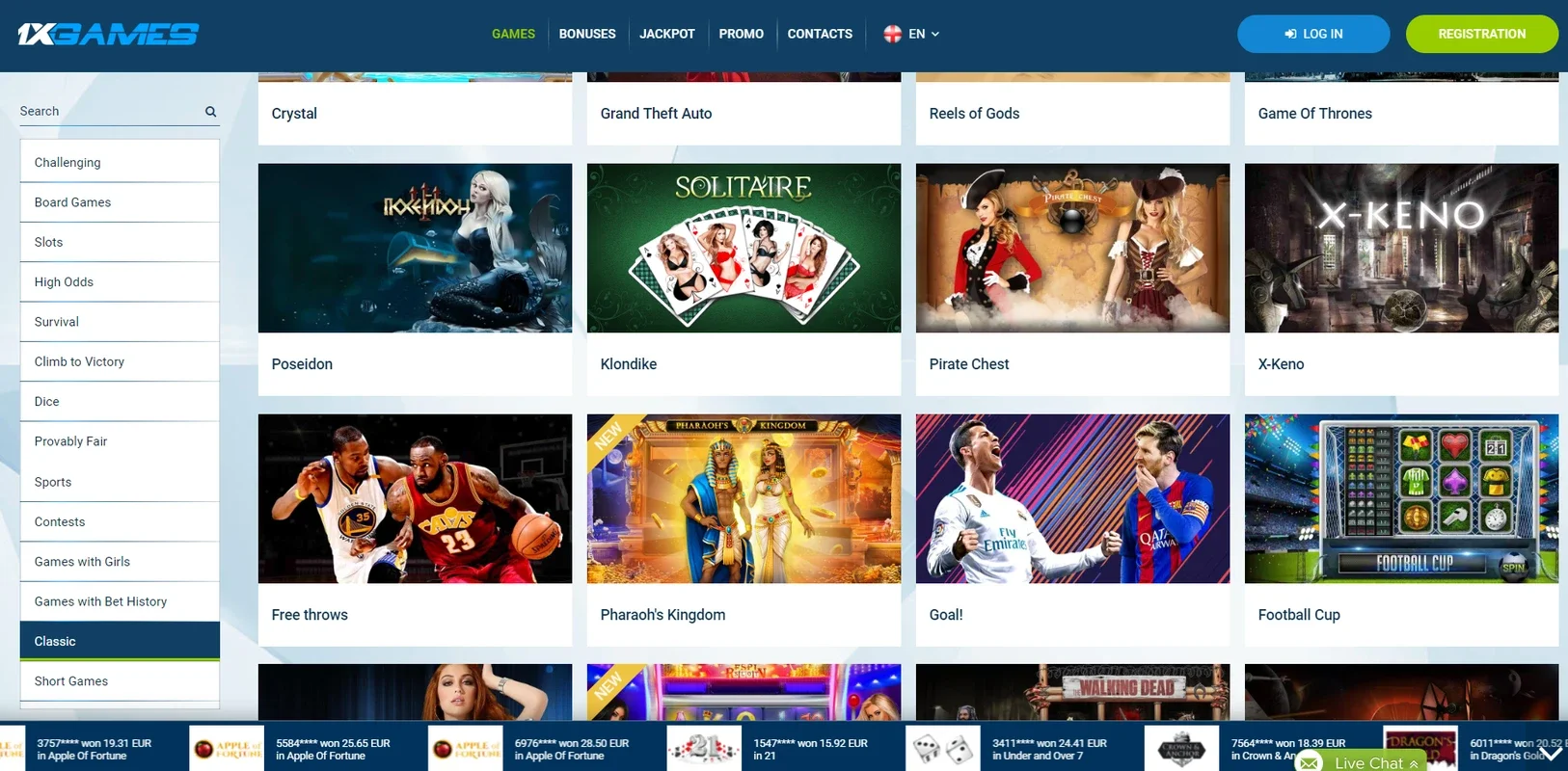 1xgames for Android - Unbeatable Casino Experience