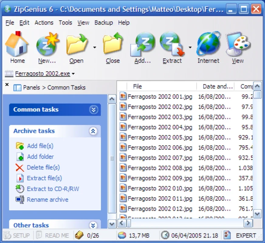 ZipGenius for Windows - A Free File Compression Tool